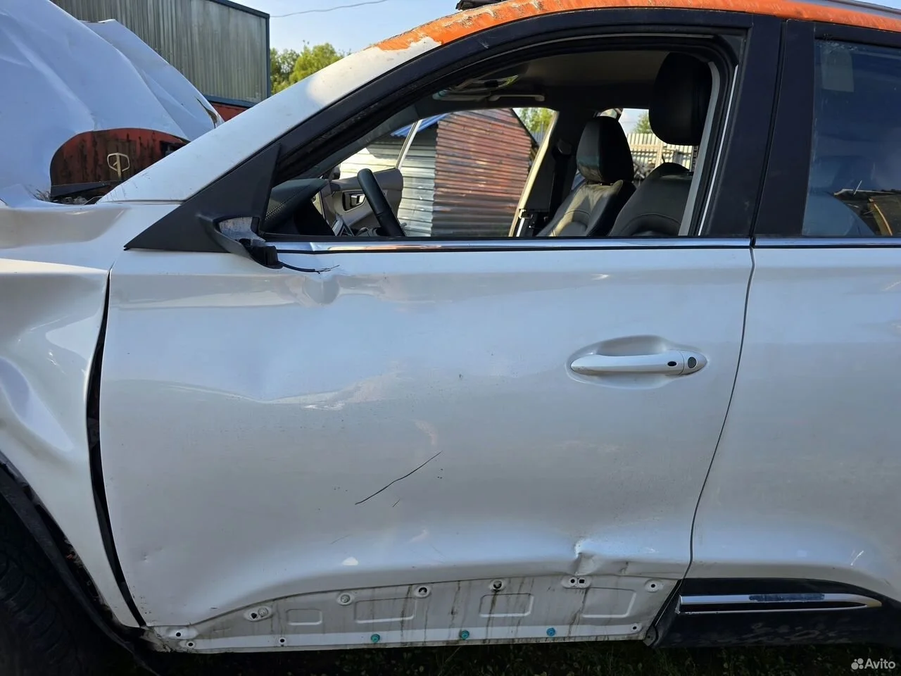 Дверь передняя левая chery tiggo 4 pro чери тигго