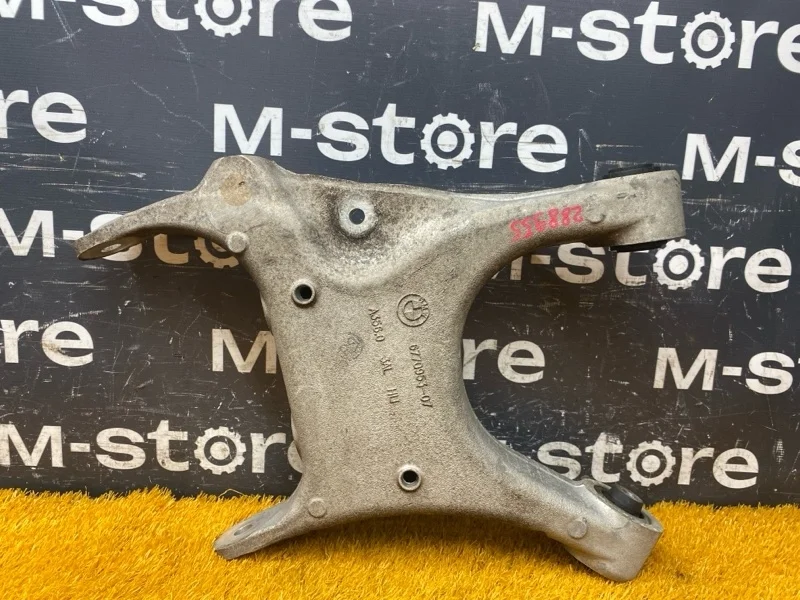 Рычаг подвески нижний Bmw X5 2011 6770953 E70 N55B30A, задний левый