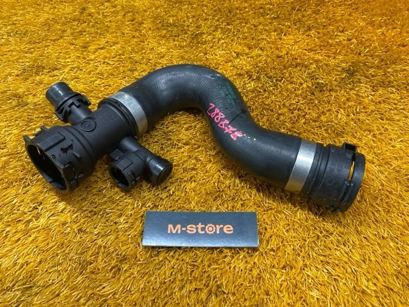 Патрубок радиатора верхний Bmw X3 2007 17123415433 E83 N52B25A