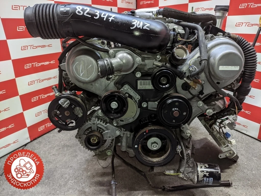 Двигатель TOYOTA CELSIOR 3UZ-FE UCF30 uT54082347