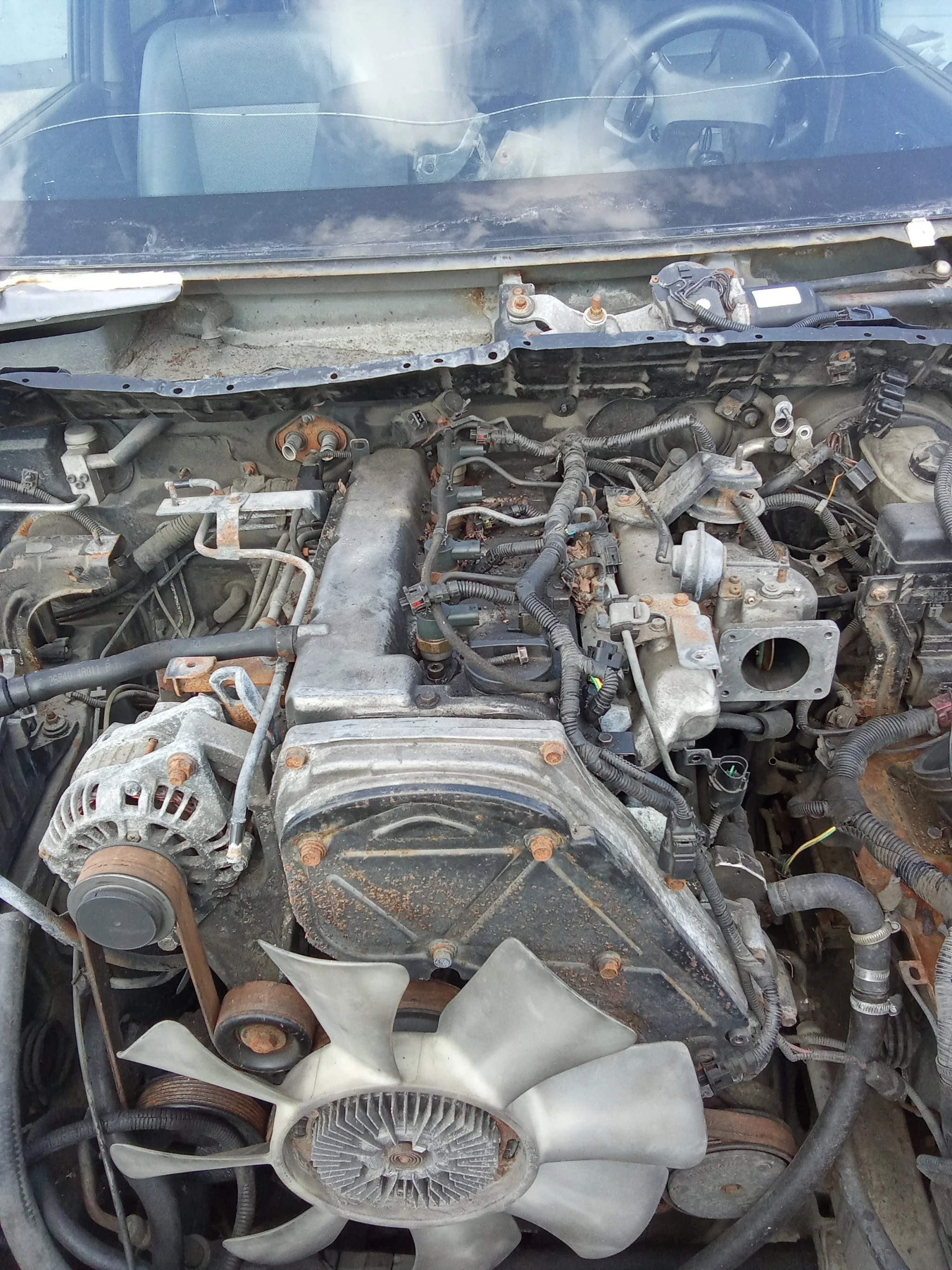 Продажа Kia Sorento 2.5D (140Hp) (D4CB) RWD MT по запчастям