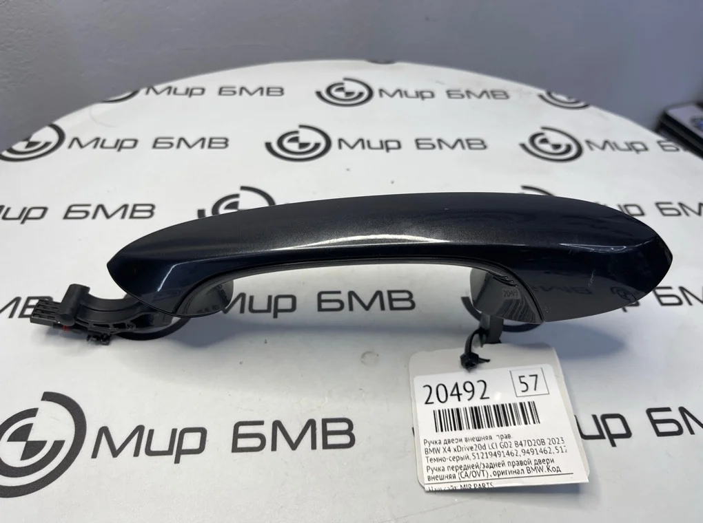 Ручка двери внешняя BMW X4 xDrive20d LCI 2023 G02