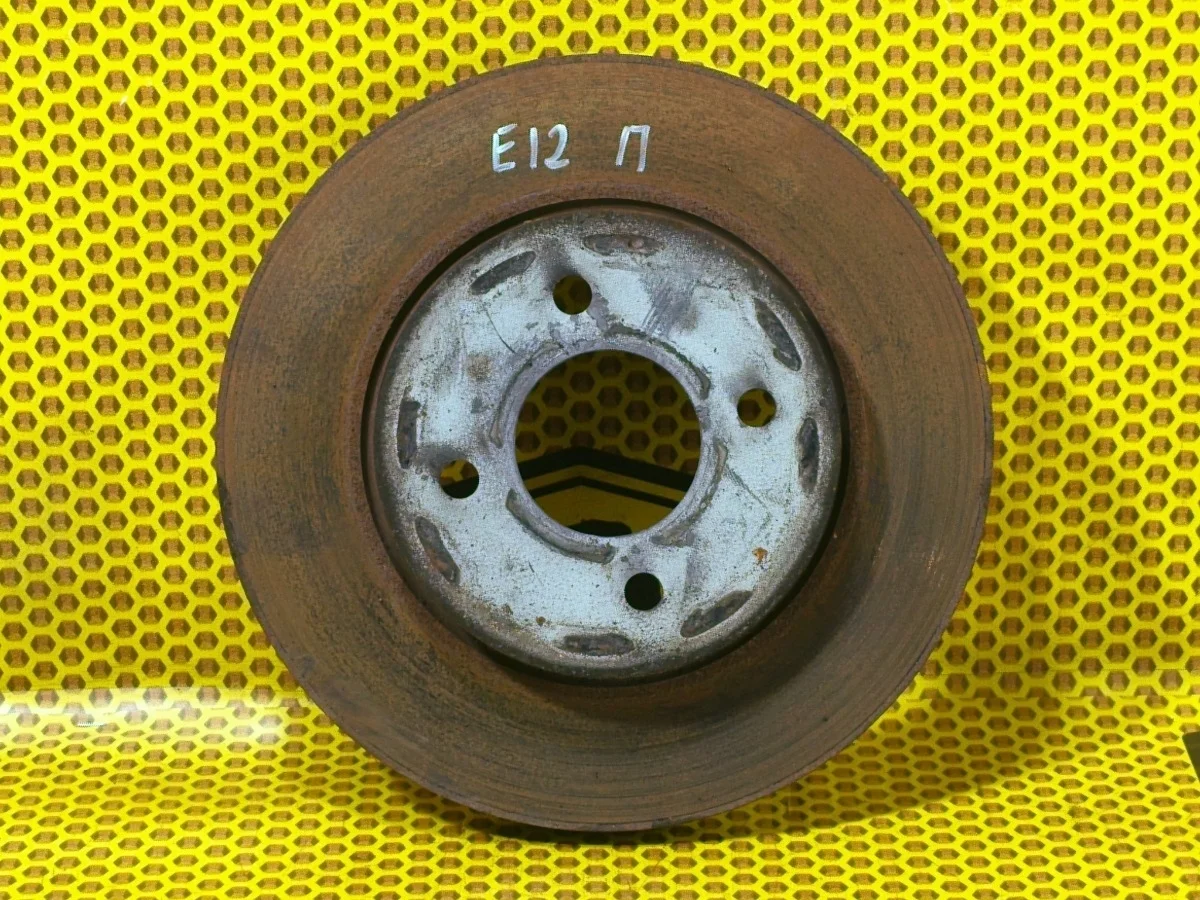 Диск тормозной Nissan Note 2018 402063U80A E12 HR12DDR, передний правый