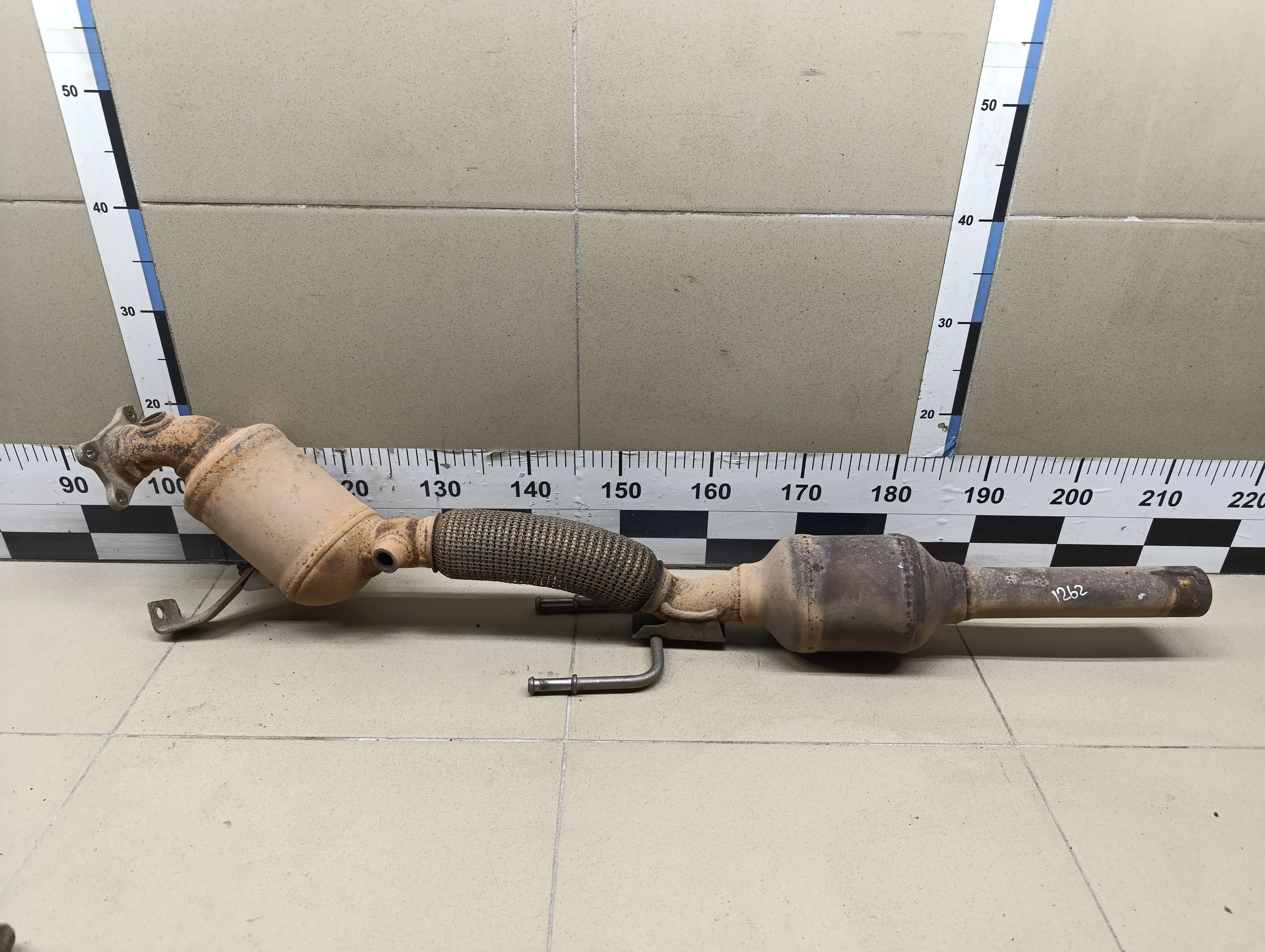 Приемная труба глушителя Polo (Sed RUS) 2011>