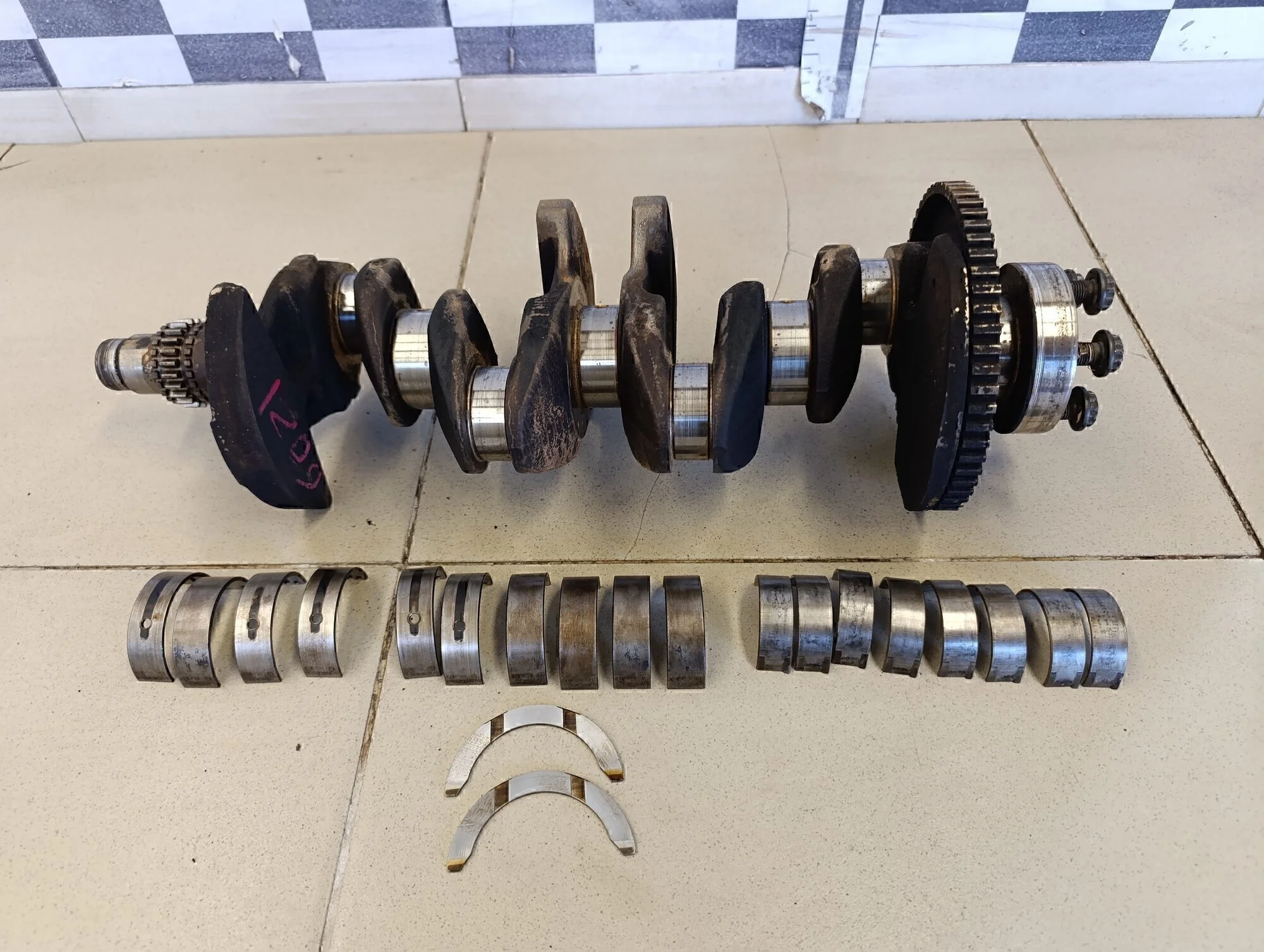 Коленвал Solaris 2010-2017