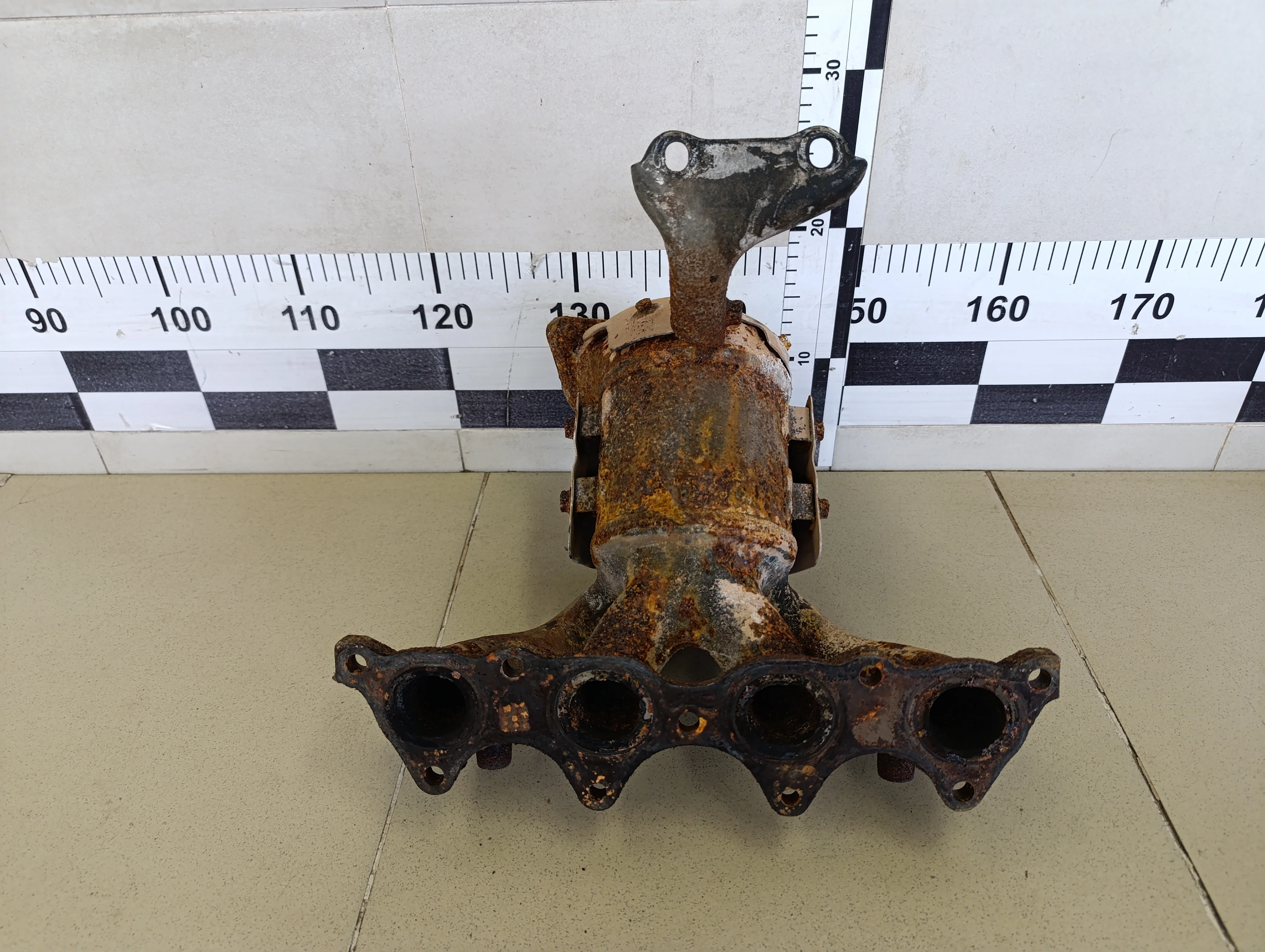Коллектор выпускной Solaris 2010-2017