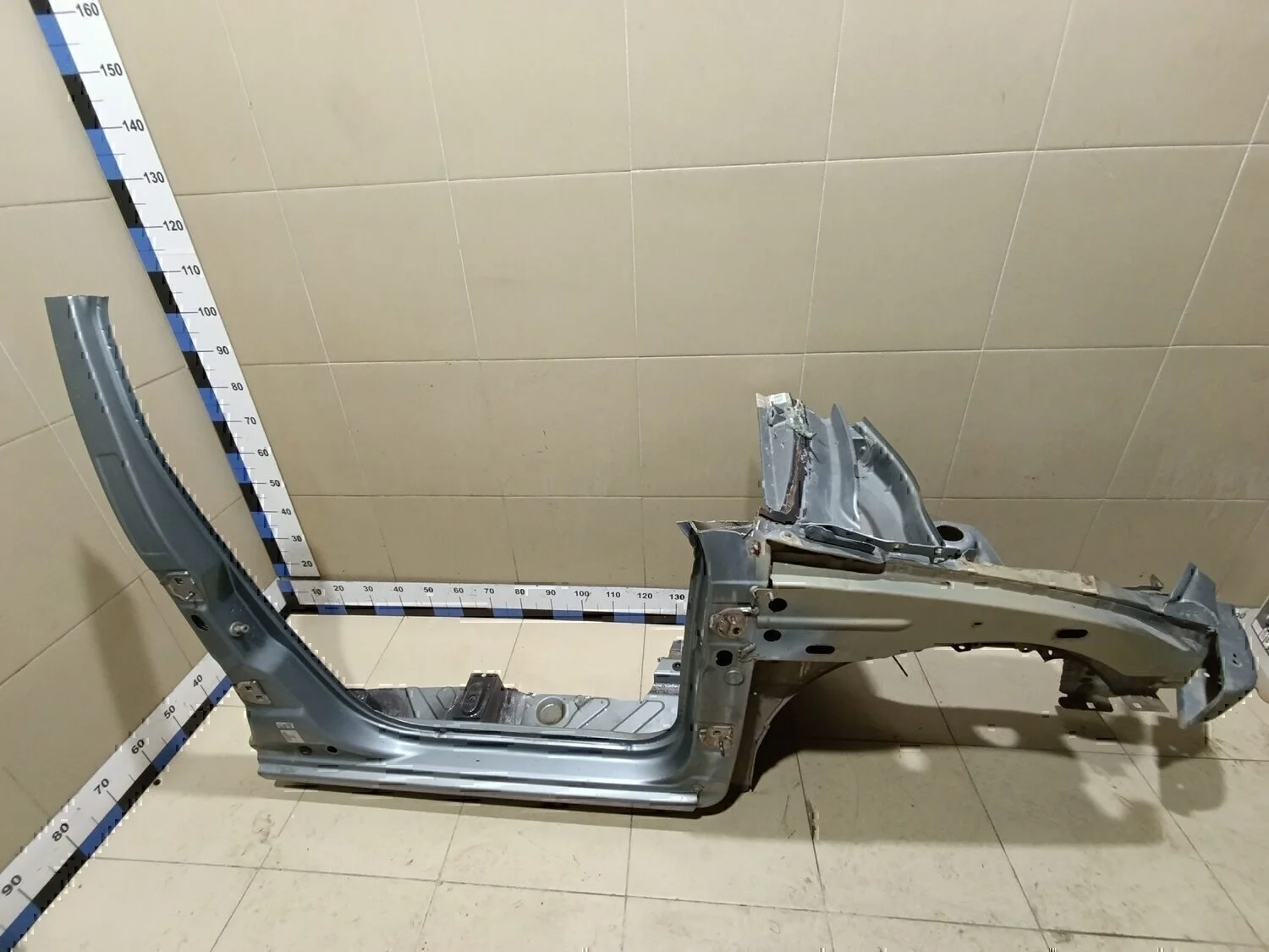 Порог со стойкой правый Sandero 2009-2014