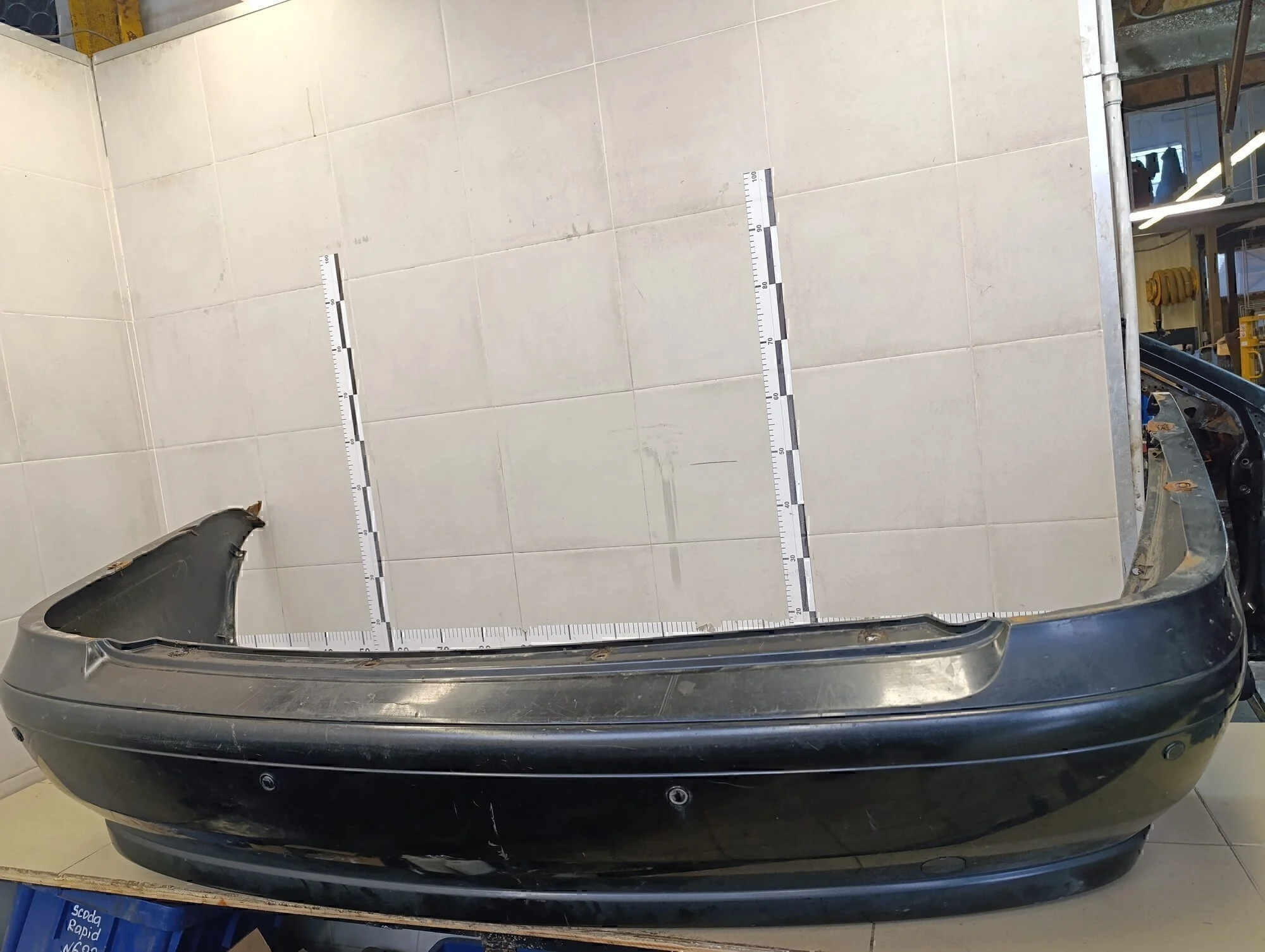 Бампер задний Albea 2002-2012