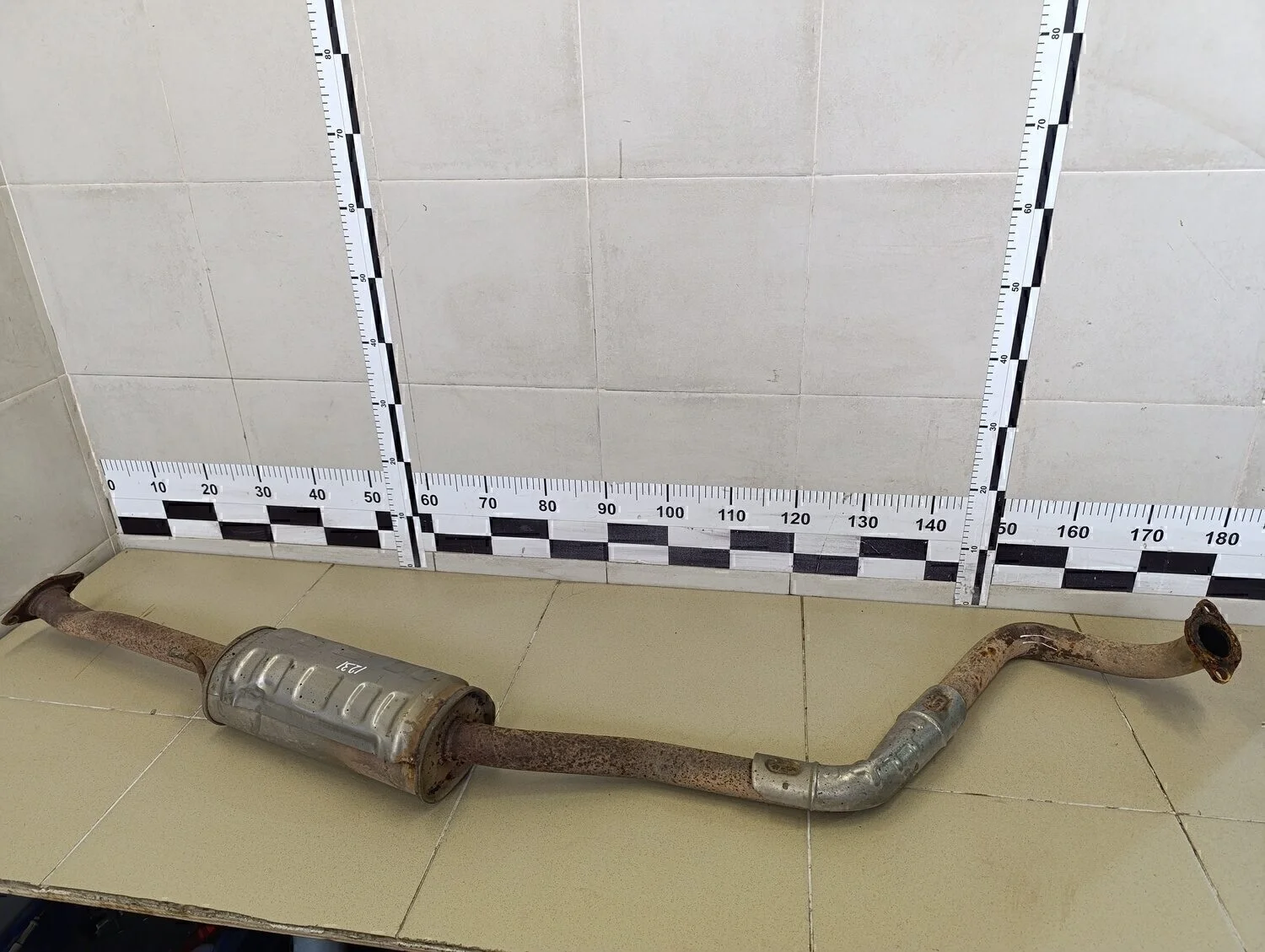 Средняя часть глушителя Solaris 2010-2017