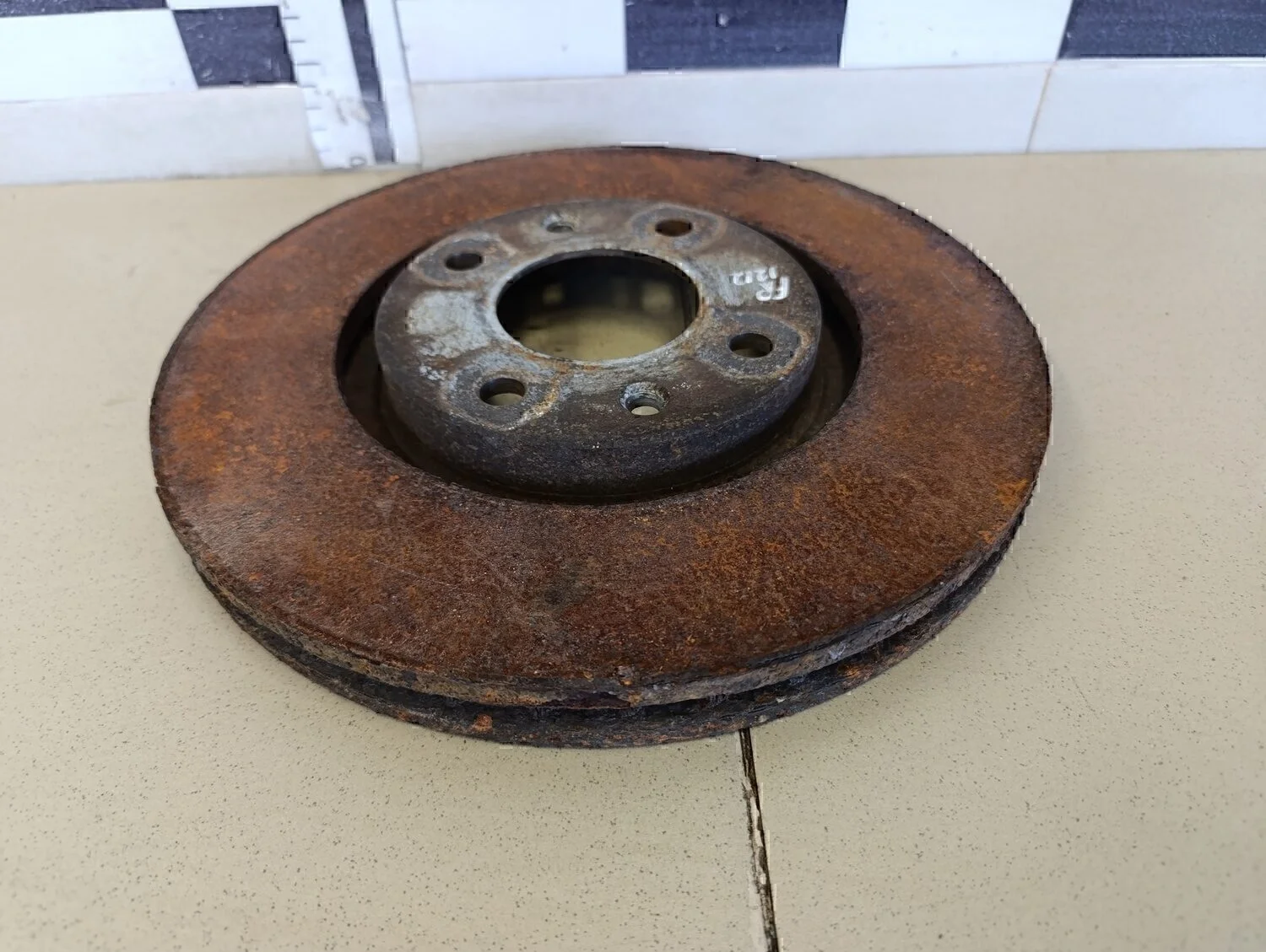 Диск тормозной передний вентилируемый C4 2005-2011