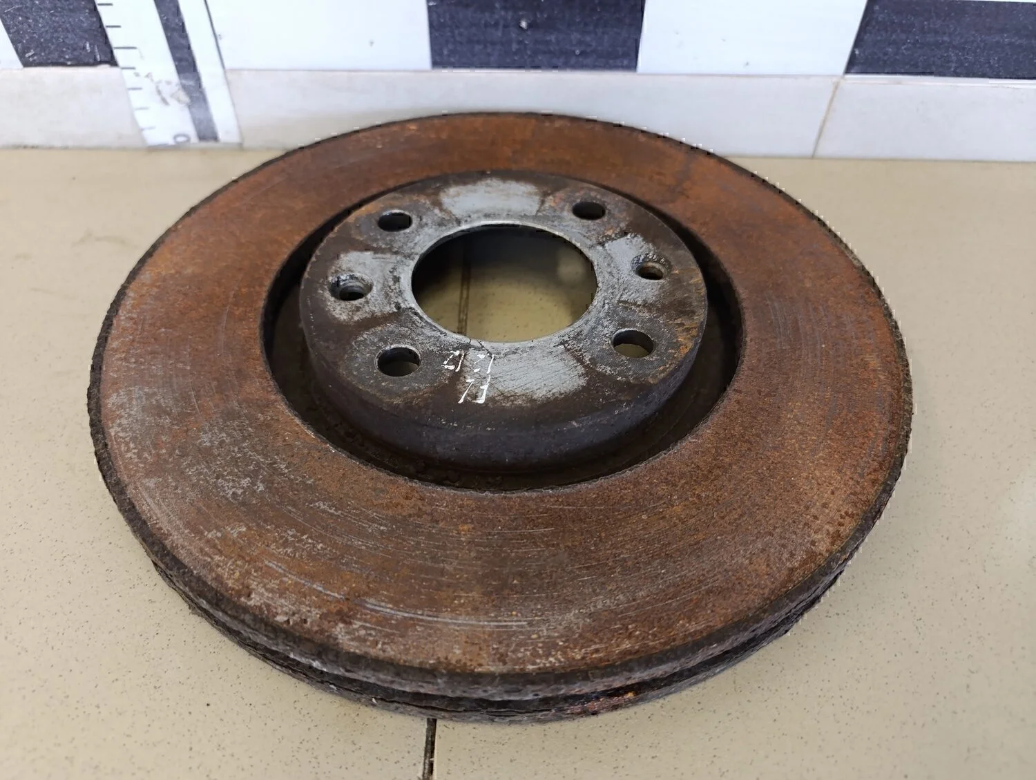 Диск тормозной передний вентилируемый C4 2005-2011