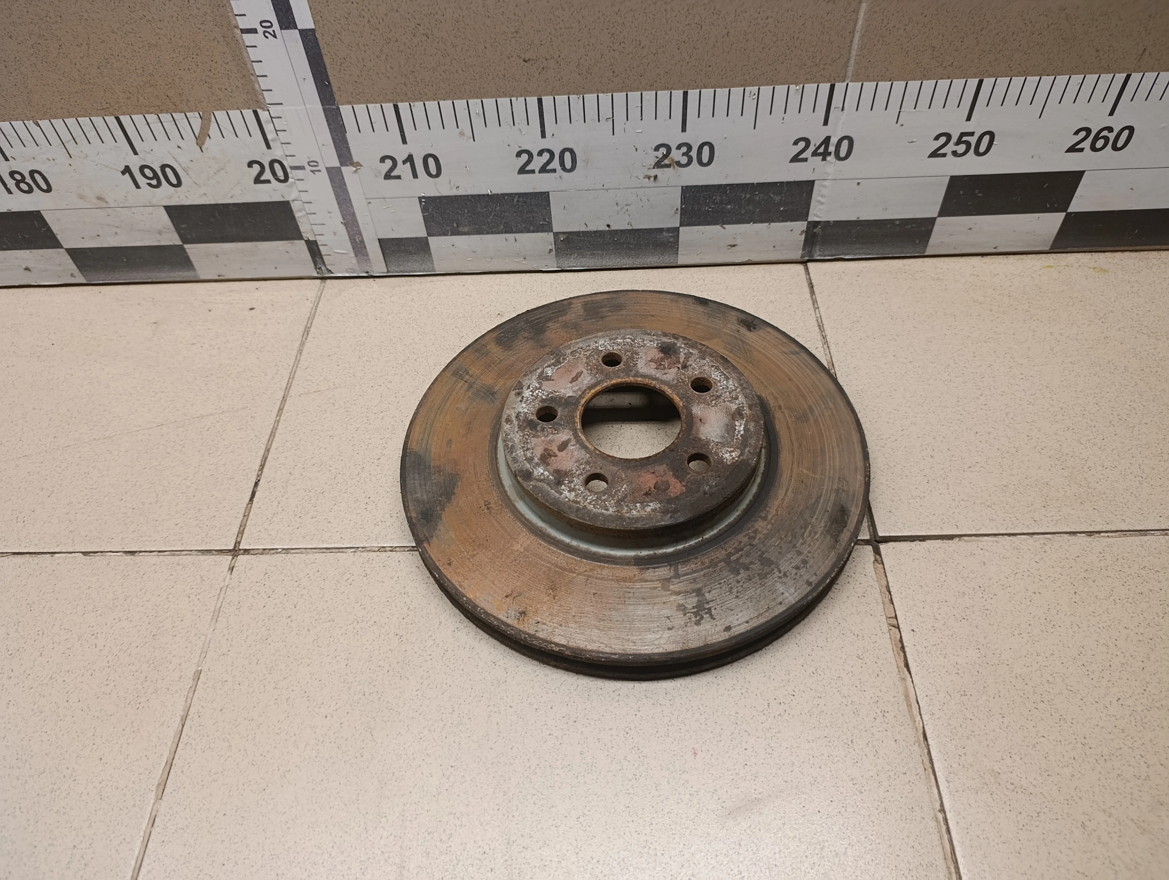 Диск тормозной передний вентилируемый Mondeo III 2000-2007