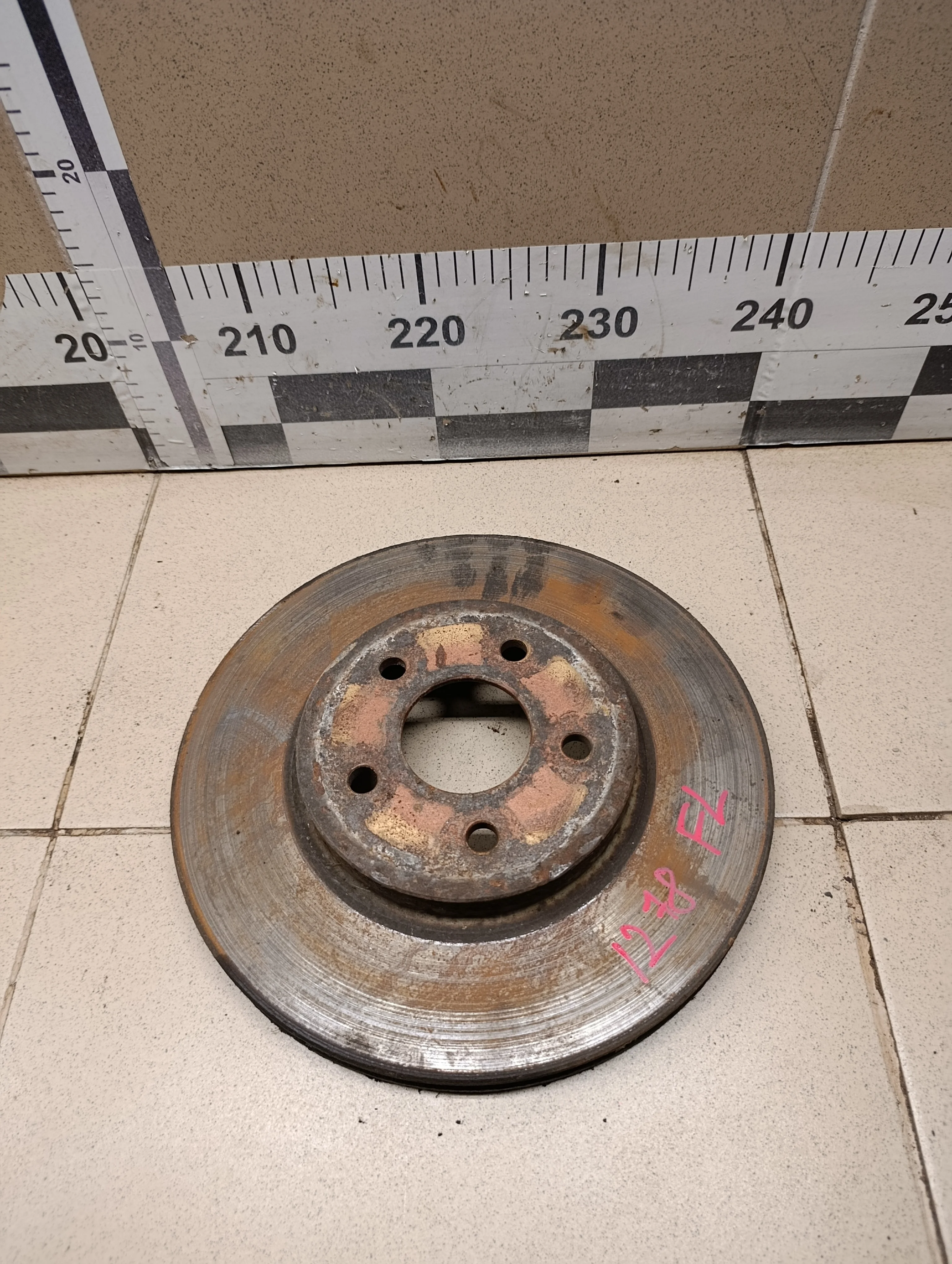 Диск тормозной передний вентилируемый Mondeo III 2000-2007