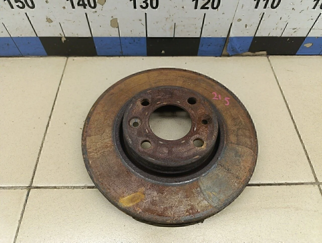 Диск тормозной передний вентилируемый Almera (G15) 2013>