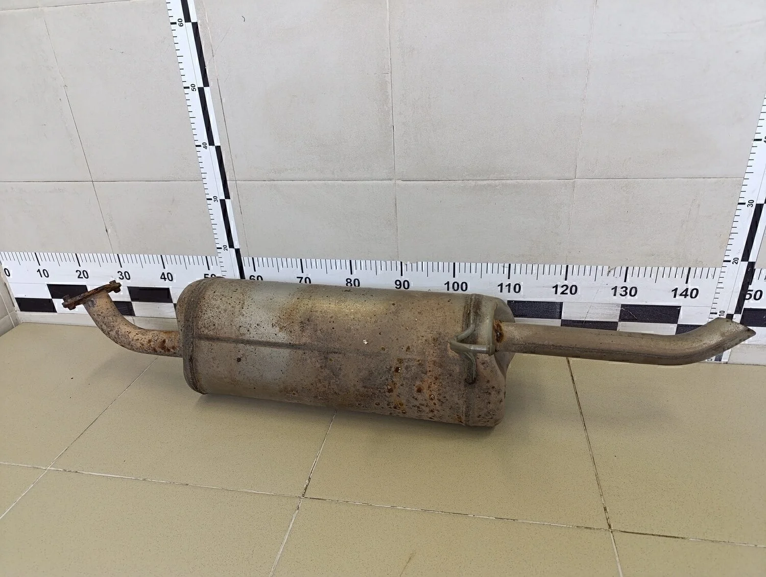 Задняя часть глушителя Solaris 2010-2017