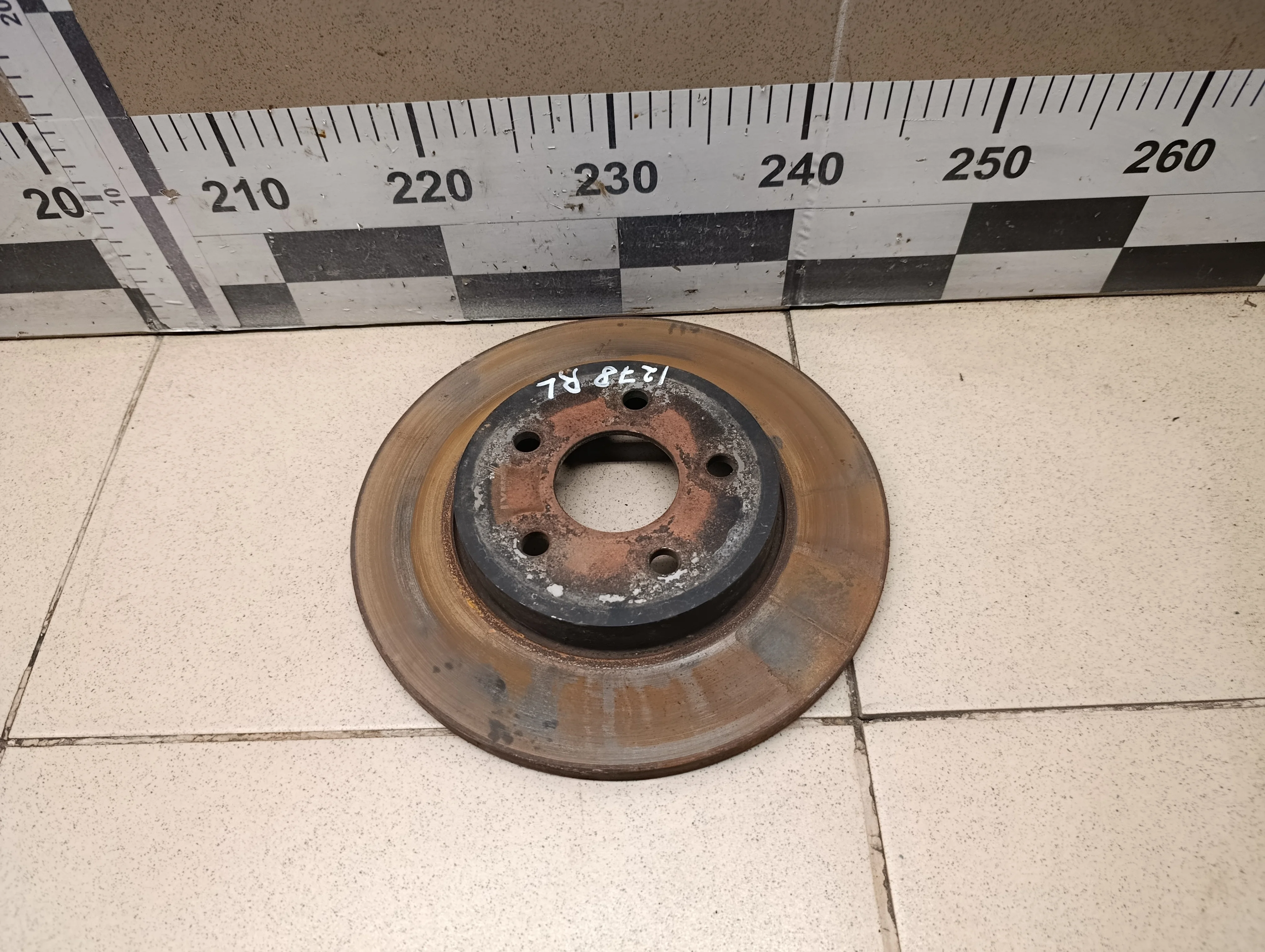 Диск тормозной задний Mondeo III 2000-2007