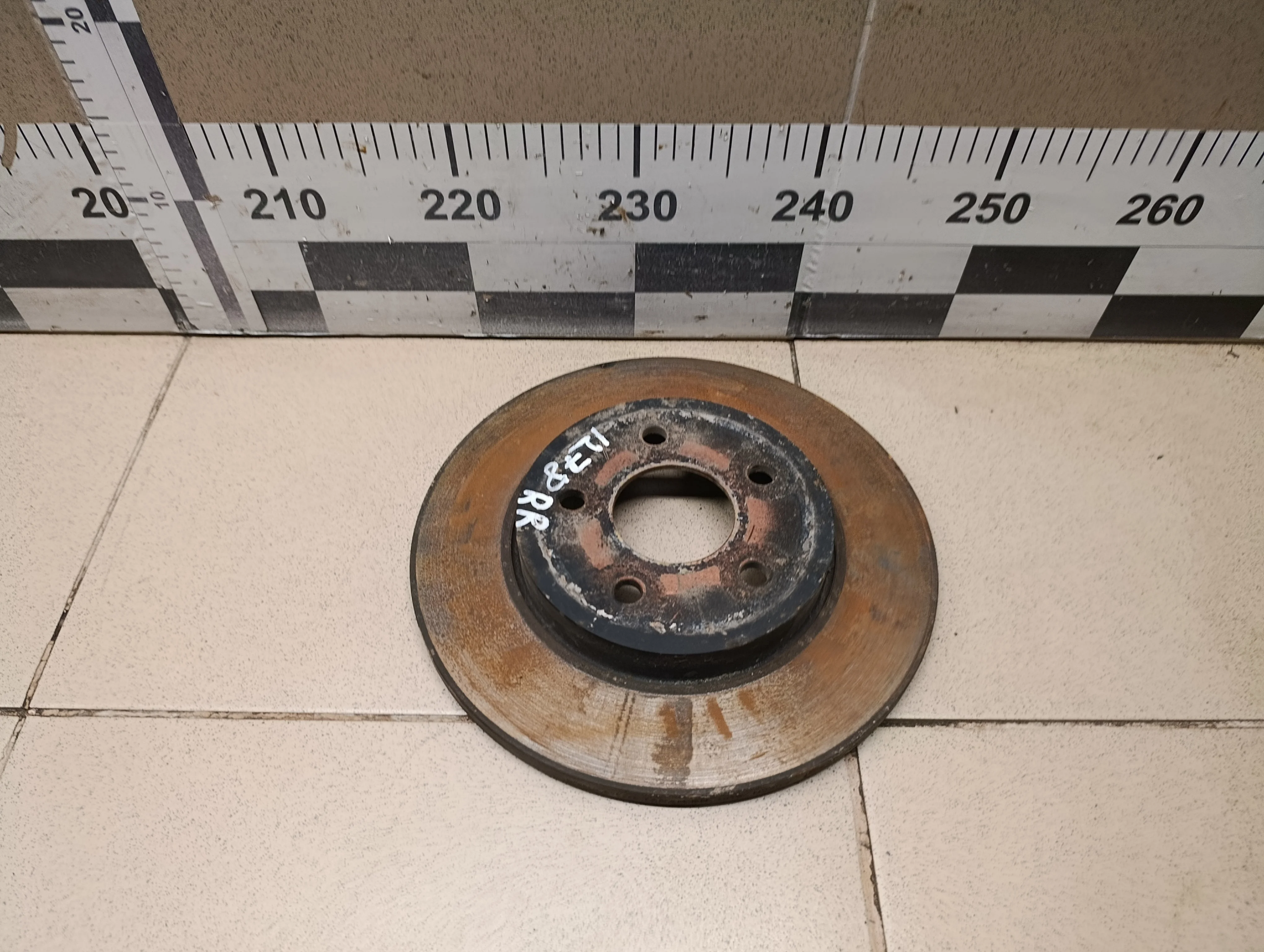 Диск тормозной задний Mondeo III 2000-2007