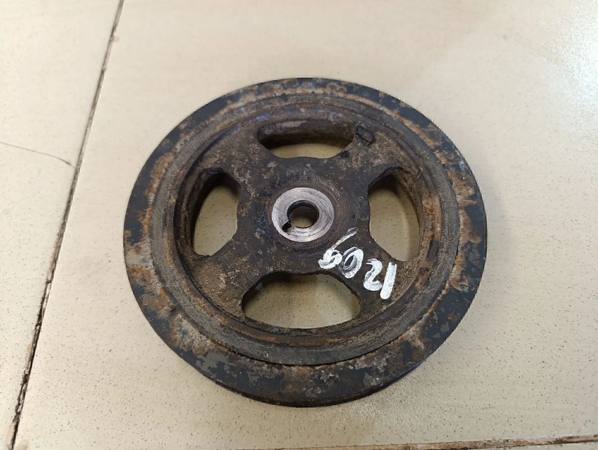 Шкив коленвала Solaris 2010-2017