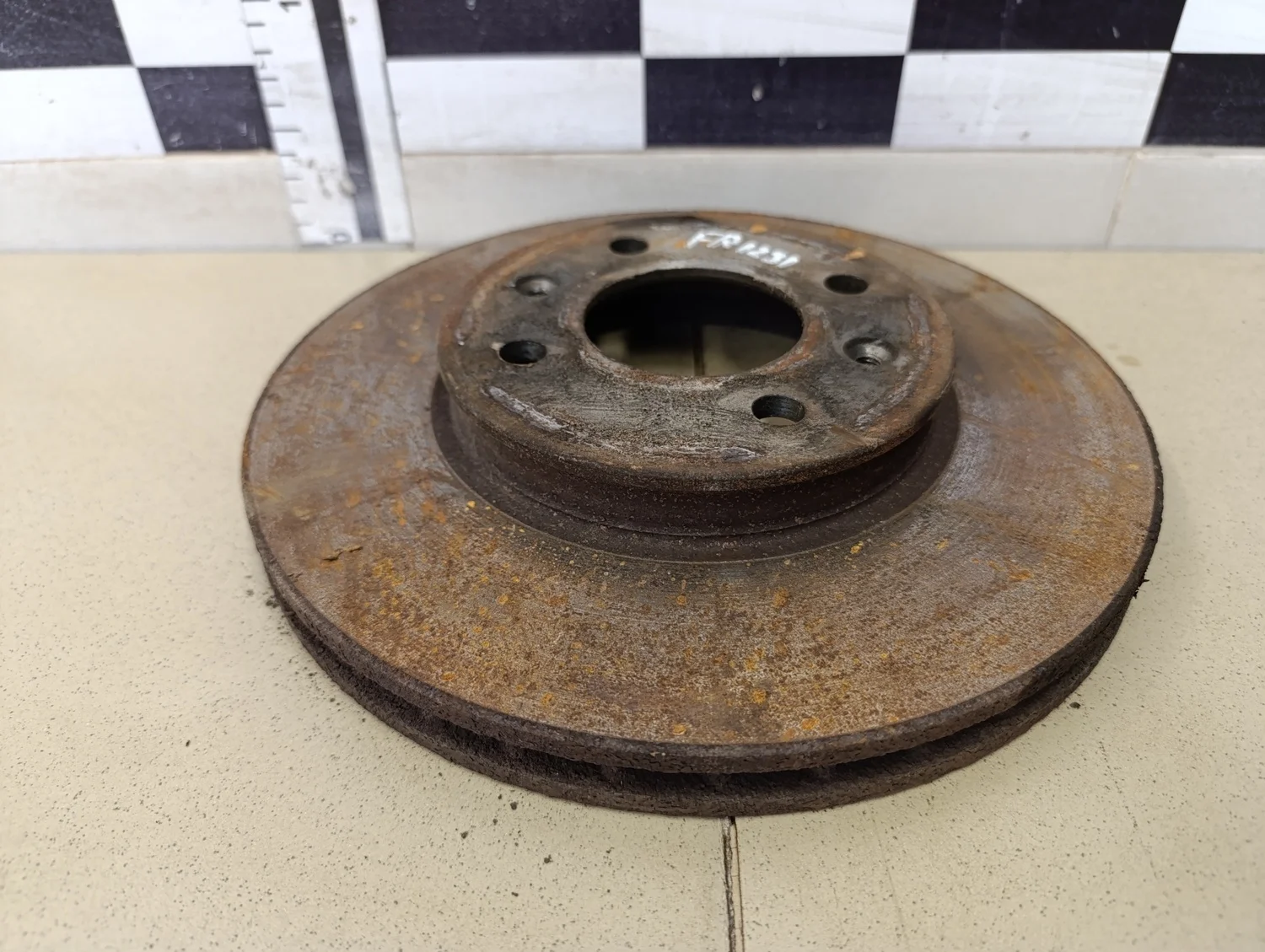 Диск тормозной передний вентилируемый Solaris 2010-2017