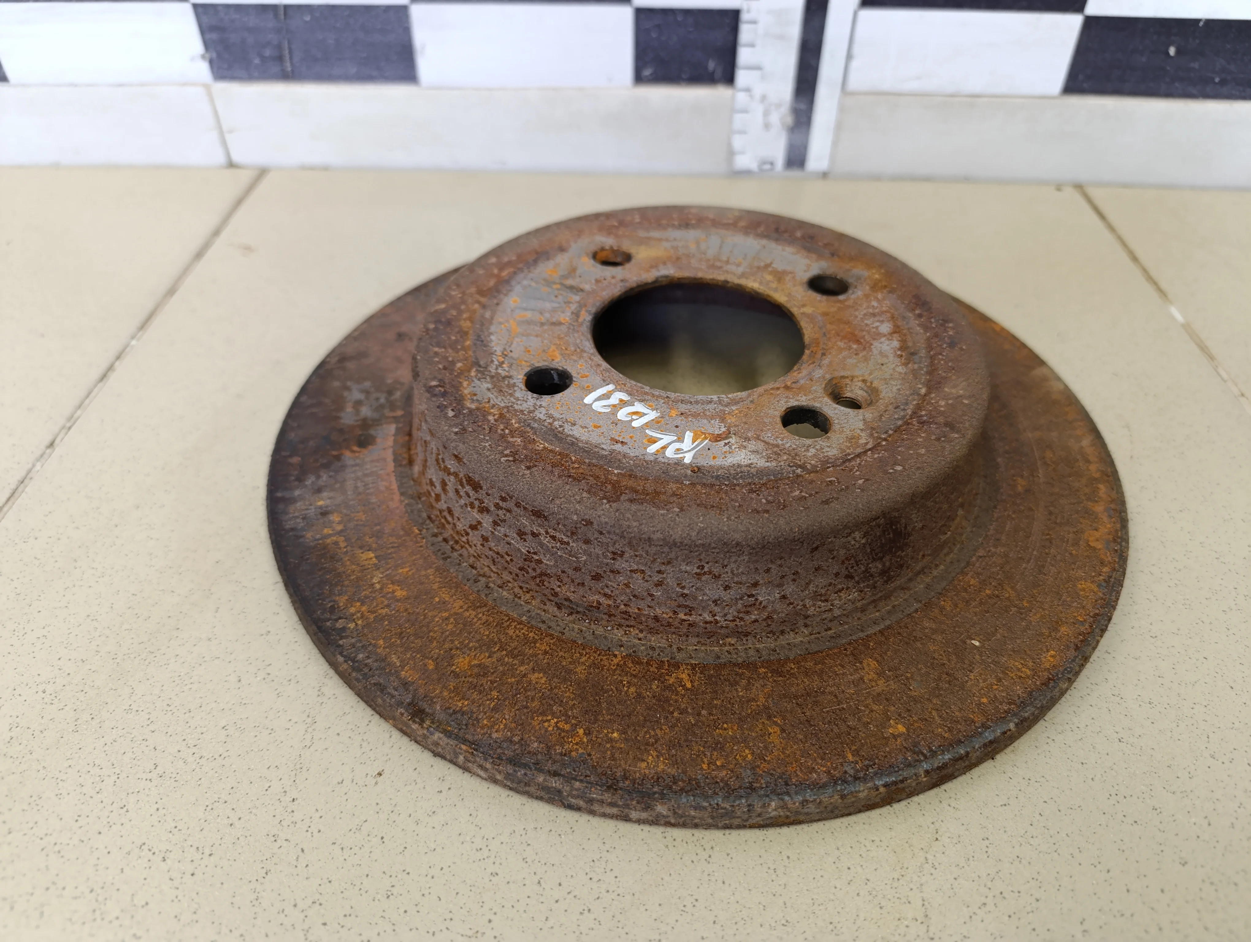 Диск тормозной задний Solaris 2010-2017