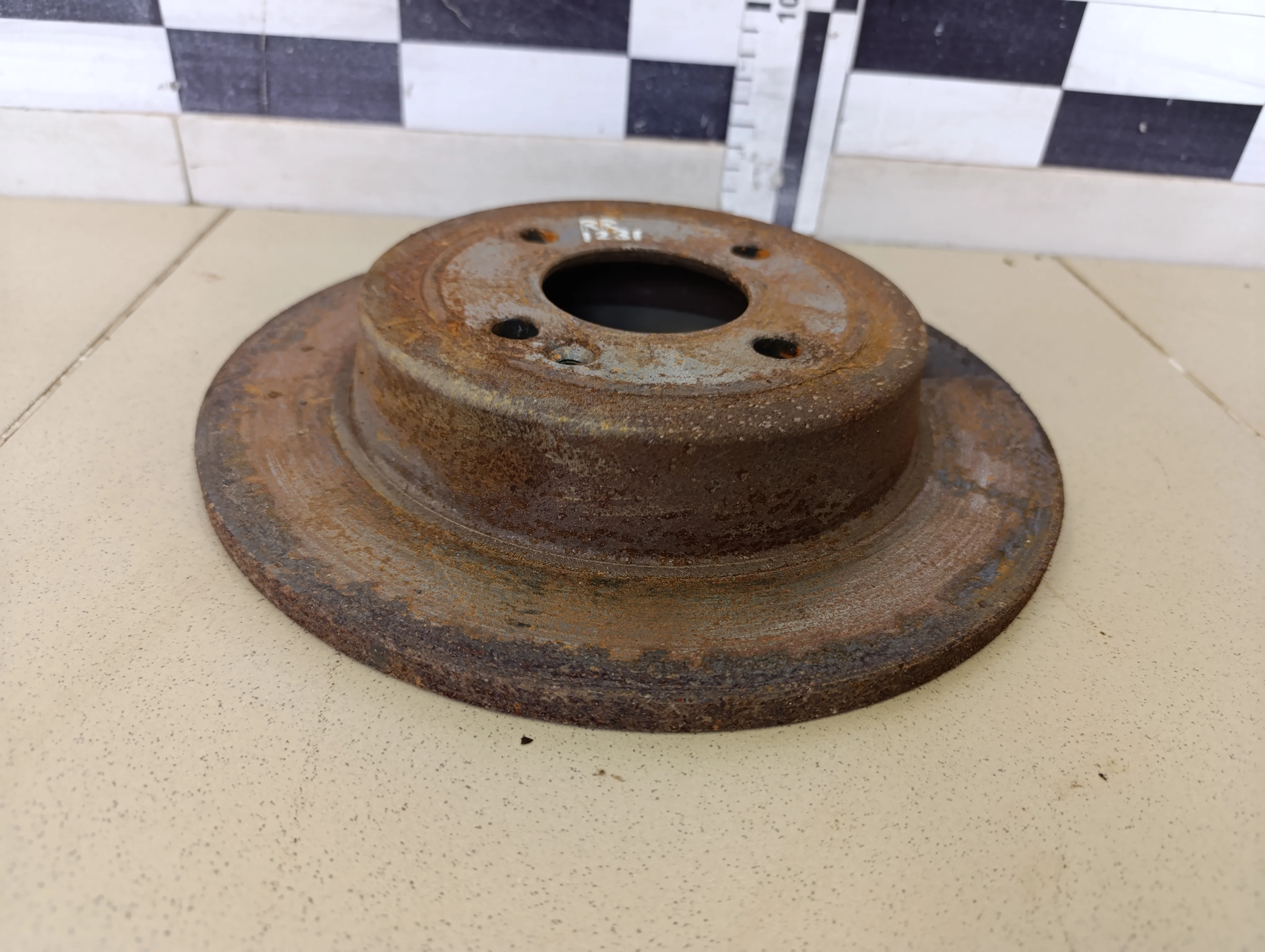 Диск тормозной задний Solaris 2010-2017