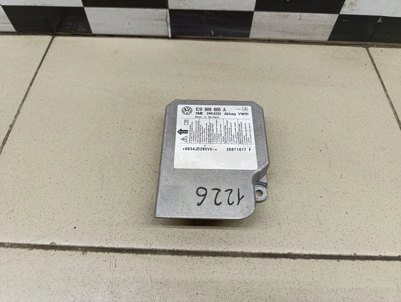 Блок управления AIR BAG Transporter T5 2003-2015