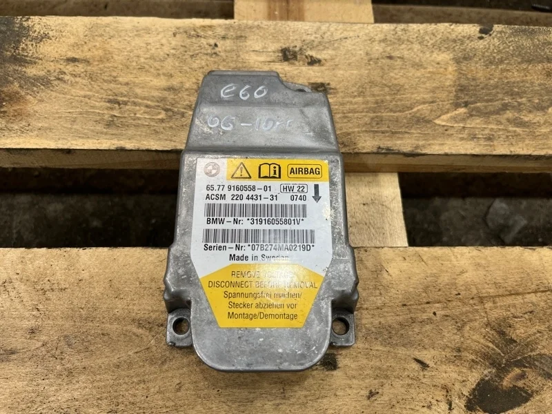 Блок AirBag BMW 5 2005 65779160558 E60 N52B25