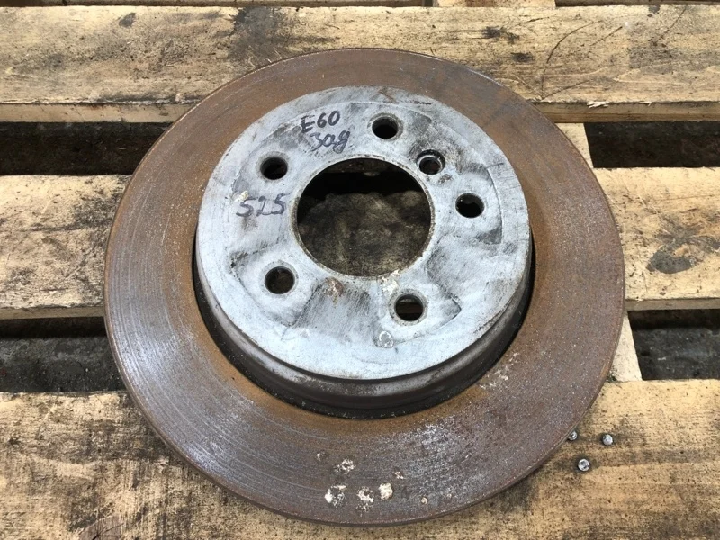 Диск тормозной BMW 5 2005 34216864061 E60 N52B25, задний