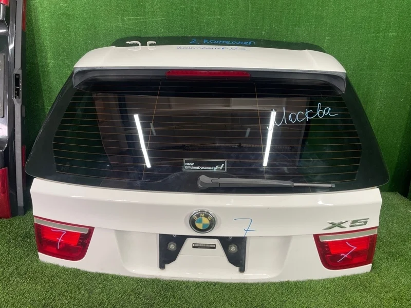 Крышка багажника BMW X5 2008 41627262544 E70 N52B30, задняя