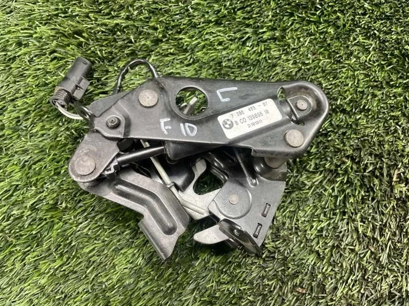 Замок капота Bmw 5 2011 51237206453 F10 N20B20, передний левый