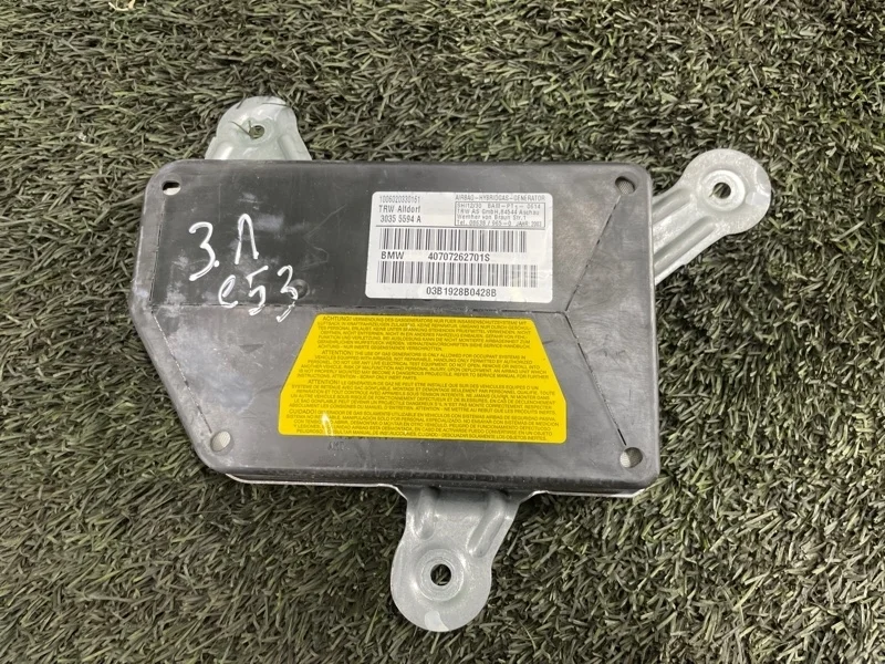 Подушка безопасности BMW X5 2004 72127072627 E53 N62B44, задняя левая