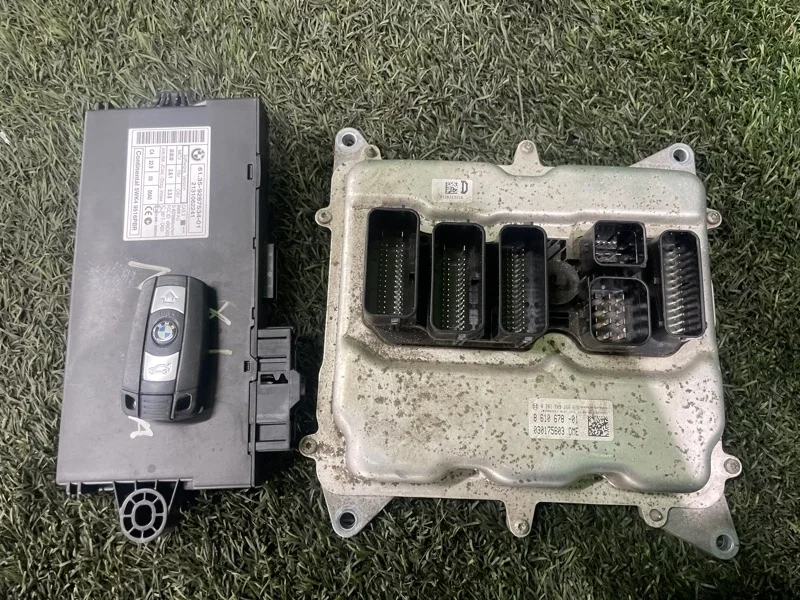 Комплект Cas Dme ключ Bmw X1 2012 12148610678 E84 N20B20