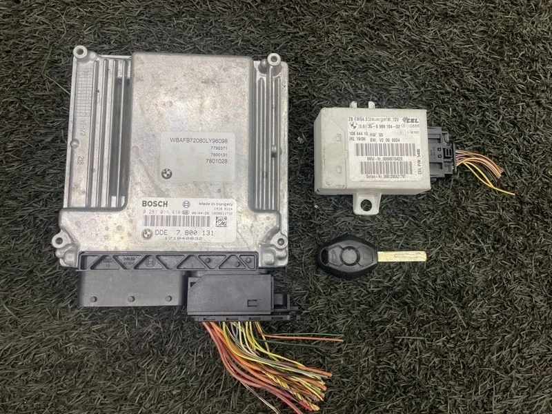 Комплект Cas Dme ключ BMW X5 2005 13617800131 E53 M57D30