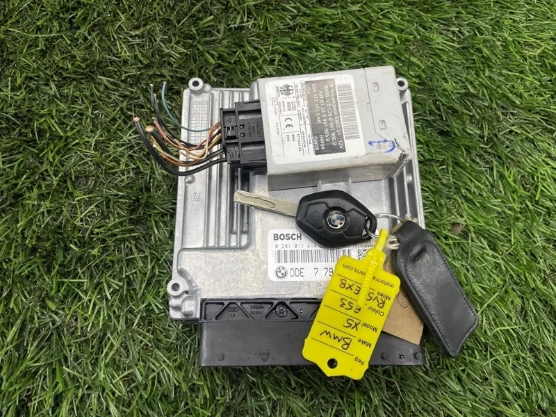 Комплект Cas Dme ключ BMW X5 2006 13617794626 E53 M57D30