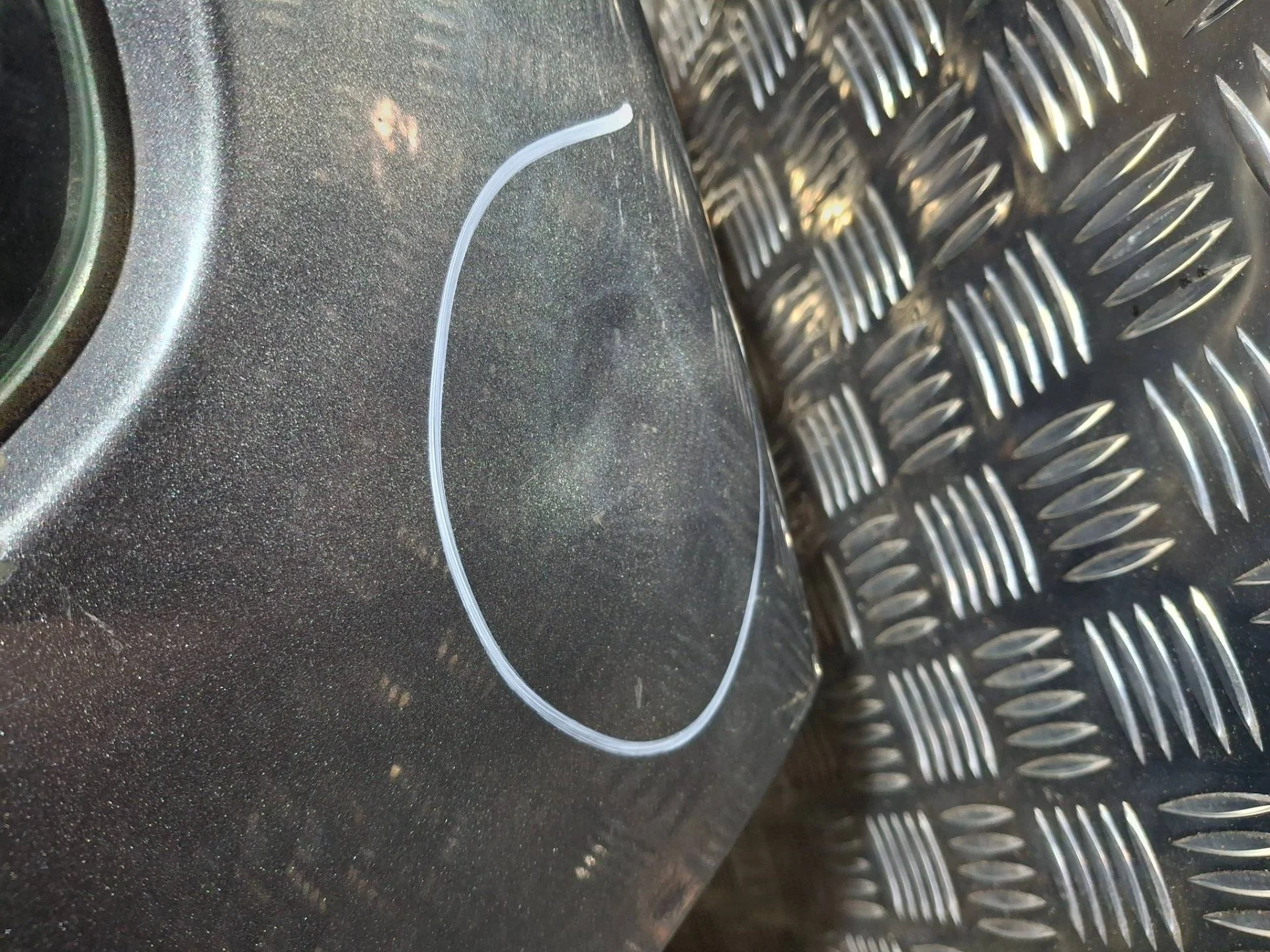 крышка (дверь) багажника Nissan Pathfinder R51   серый