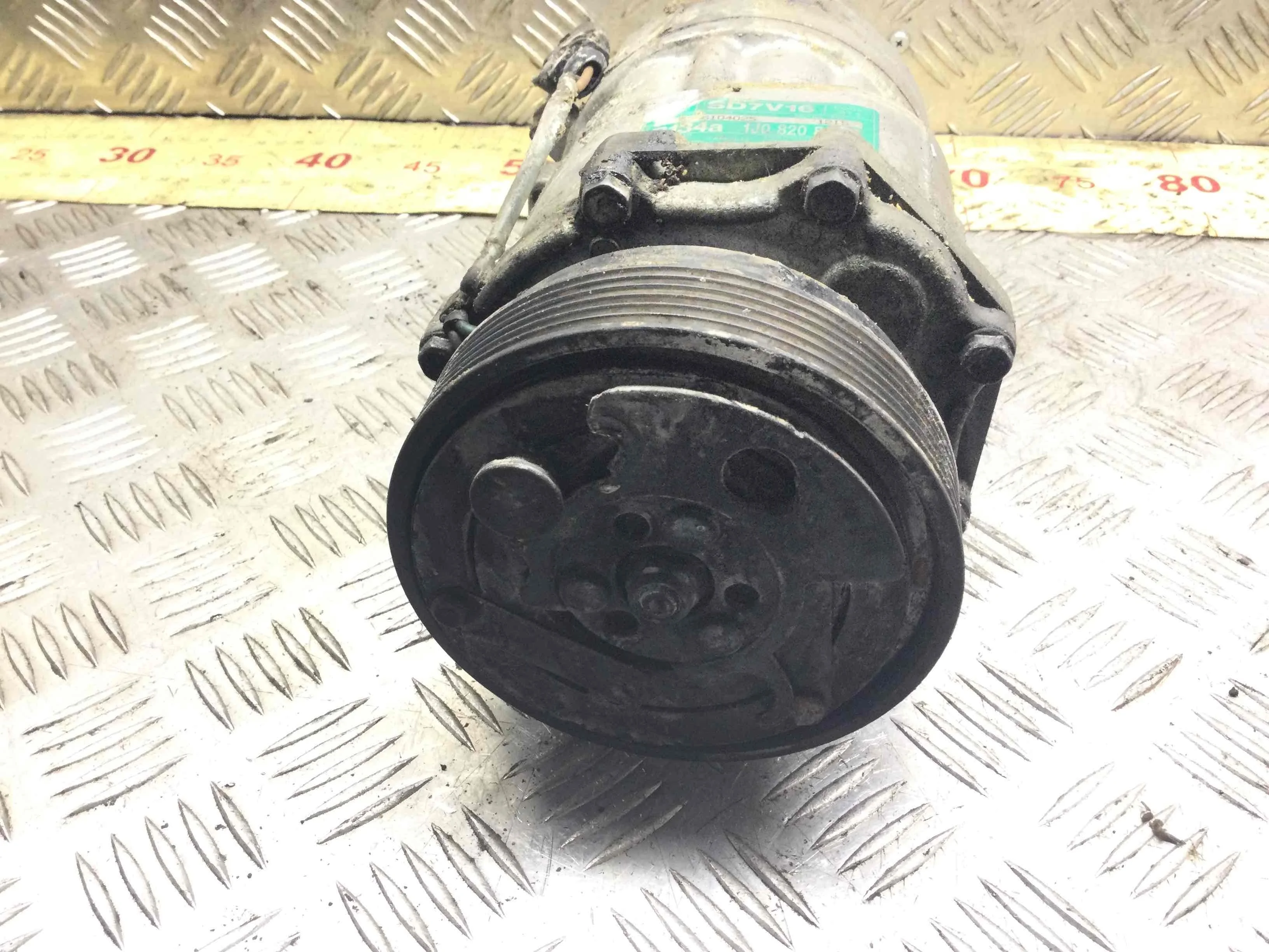 Компрессор кондиционера Volkswagen Golf 4 поколение (1997-2004) дизель 1.9 TDI Механика 5-дв, х/б