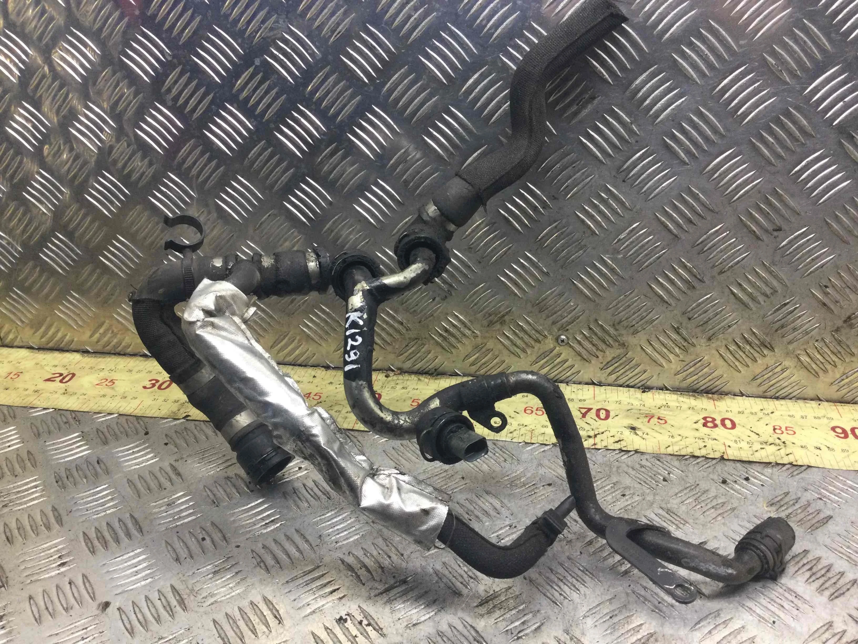 Трубка охлаждающей жидкости металлическая Audi A6 C6/4F (2004-2008) дизель 3.0 TDI Автомат