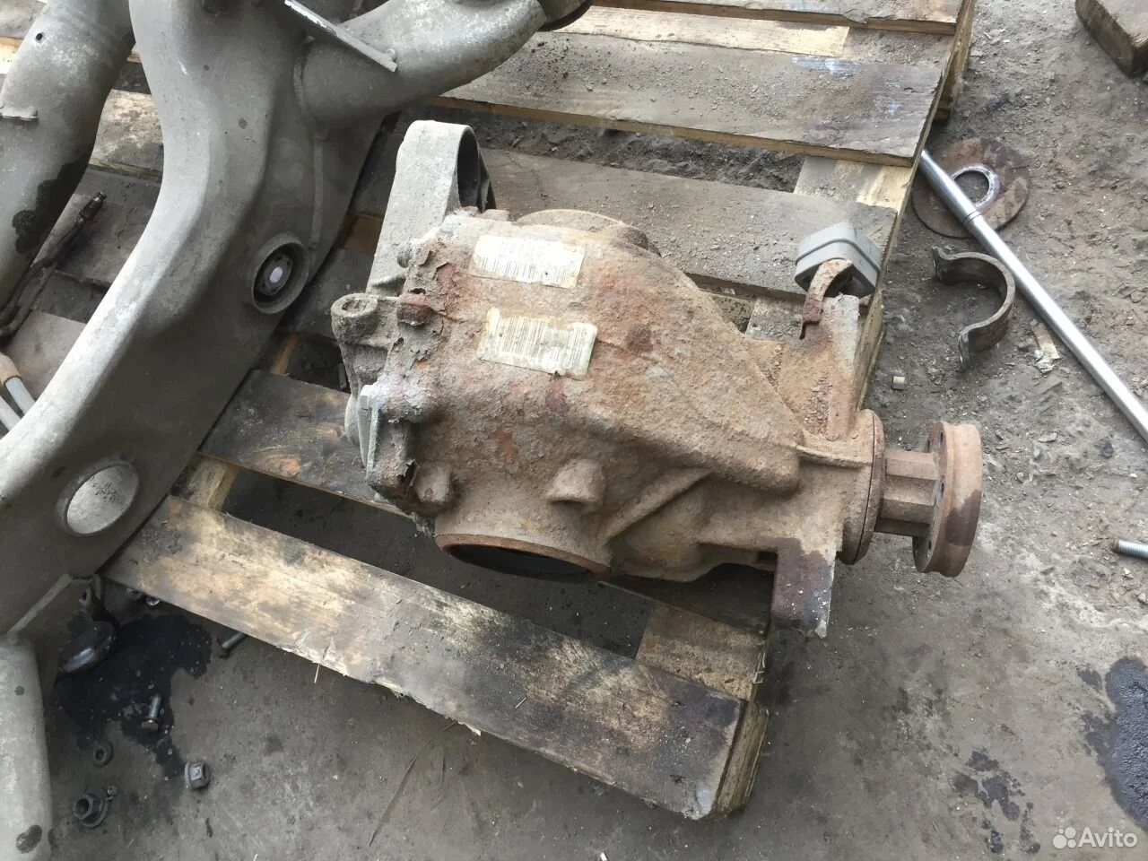 Редуктор задний бмв е65 е66 33107526371