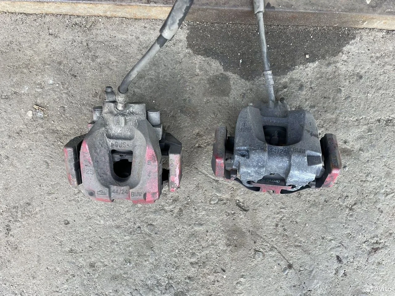 Суппорт задний в сборе бмв ф07 ф01 34216786831