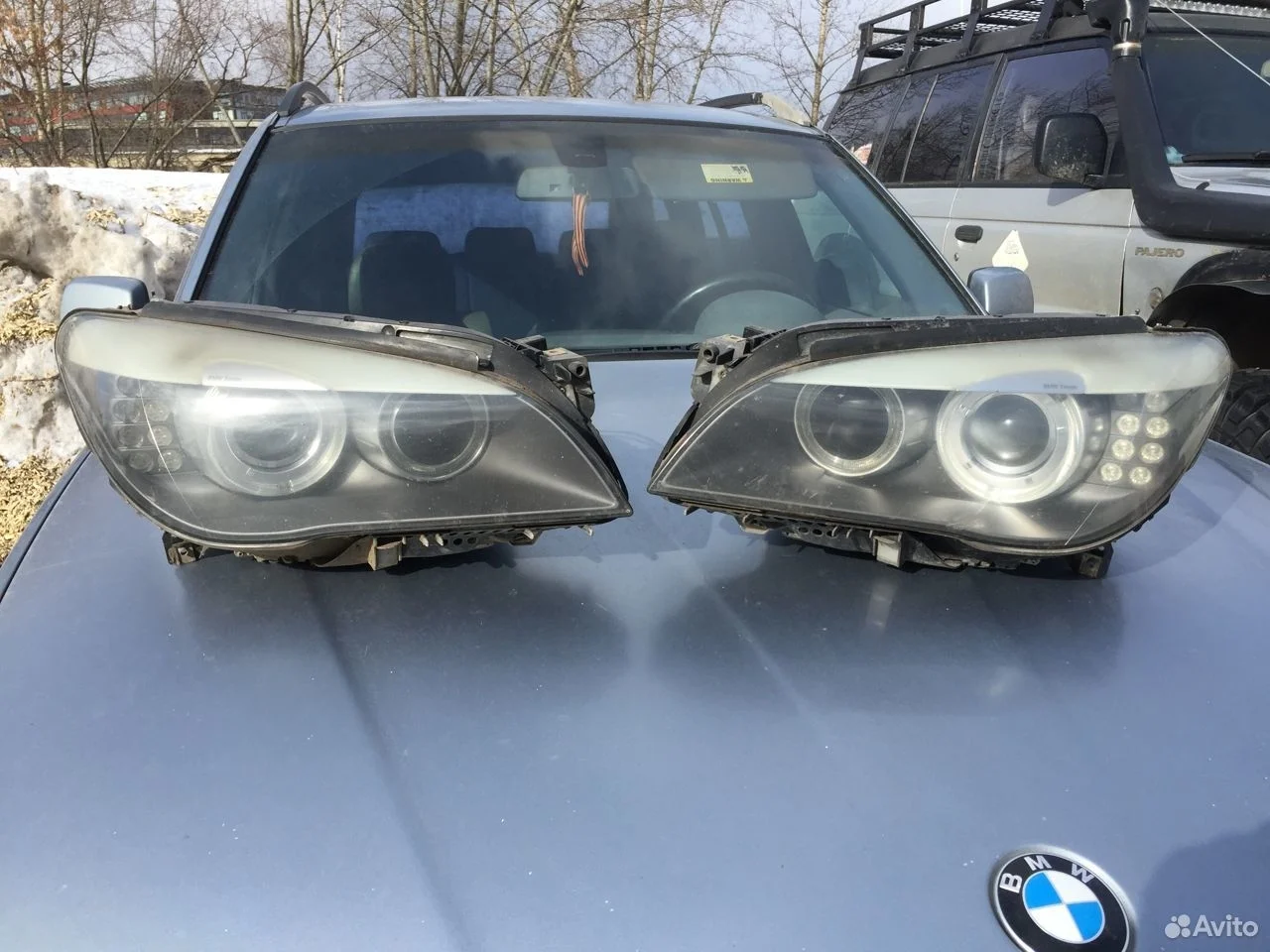 Фара левая в сборе бмв ф01 ф02 63117225229