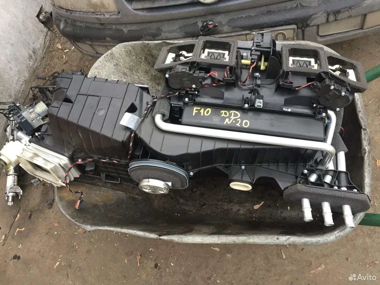 Корпус печки бмв ф10 ф01 ф02 ф07 64119241194