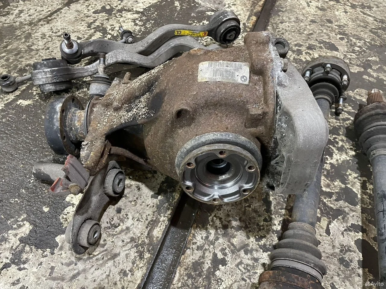 Редуктор задний бмв е63 535d 7561347