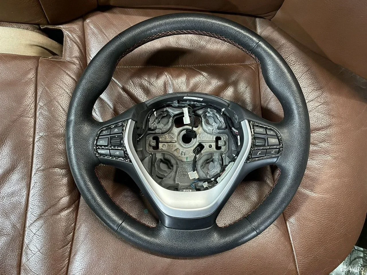 Руль спорт с обогревом бмв ф31 ф30 ф20 32306878250