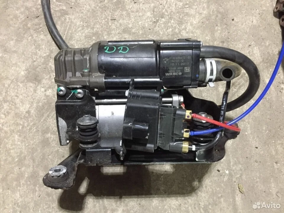 Пневмокомпрессор бмв г32 г31 37206886721