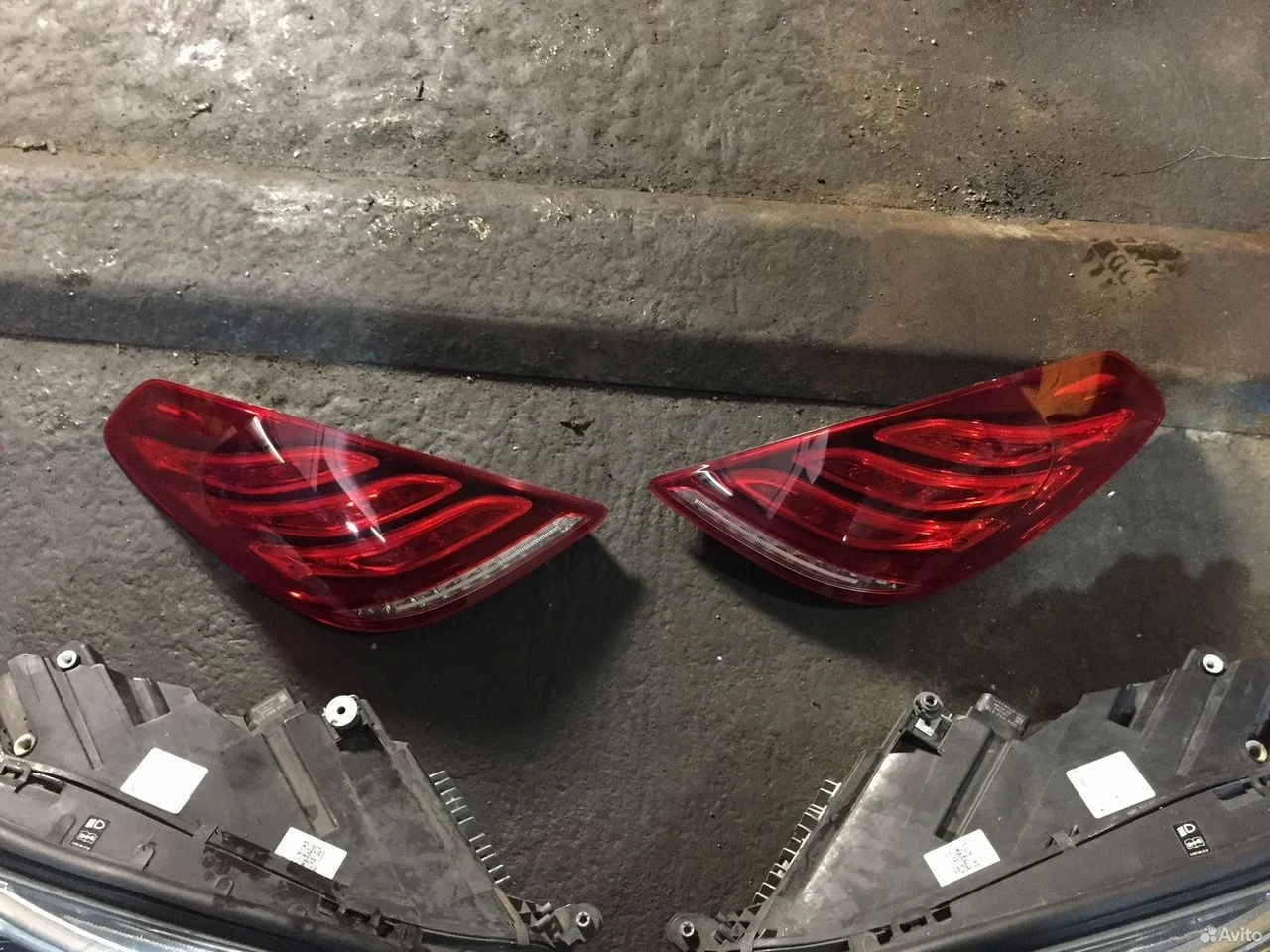 Фонарь задний мерседес w222 a2229065501