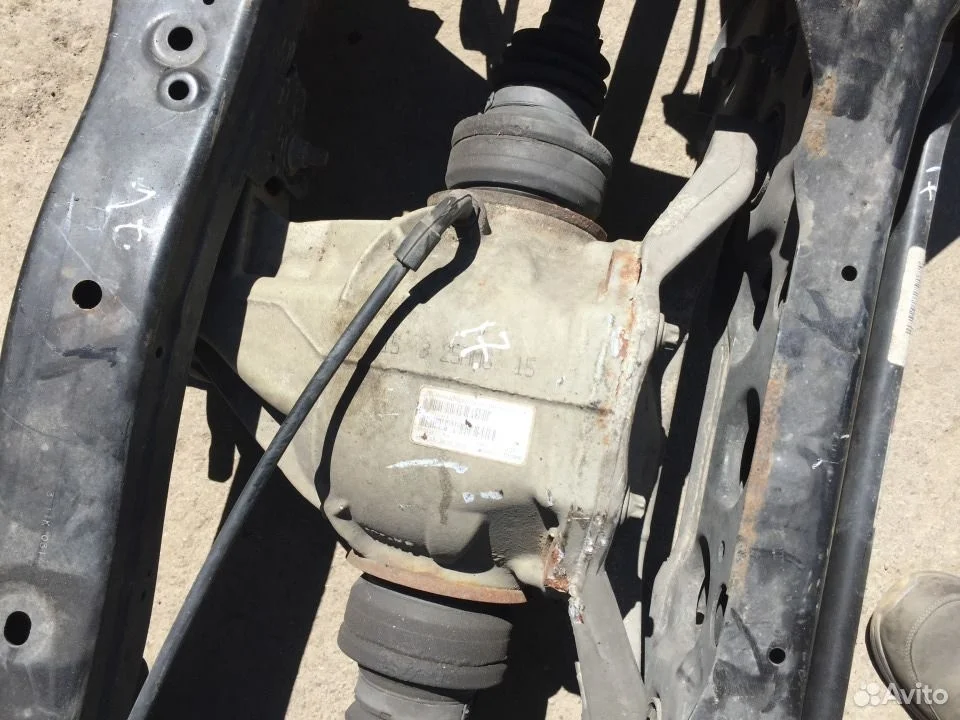 Задний редуктор для mersedes w166 a1663502714 3.27