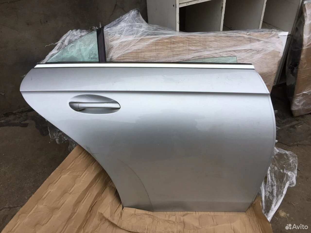 Дверь задняя правая мерседес w219