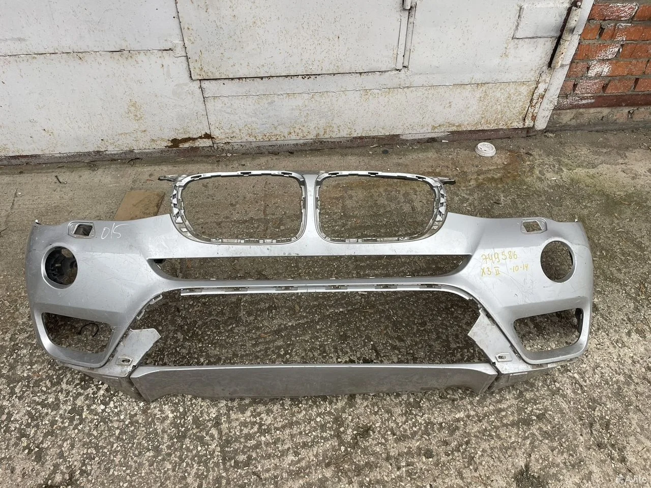 Бампер передний бмв ф25 lci 51117389896