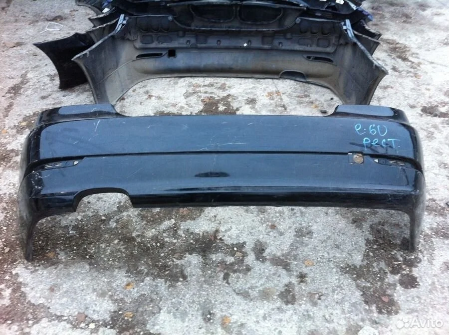 Бампер задний бмв е60 51127178182 рест