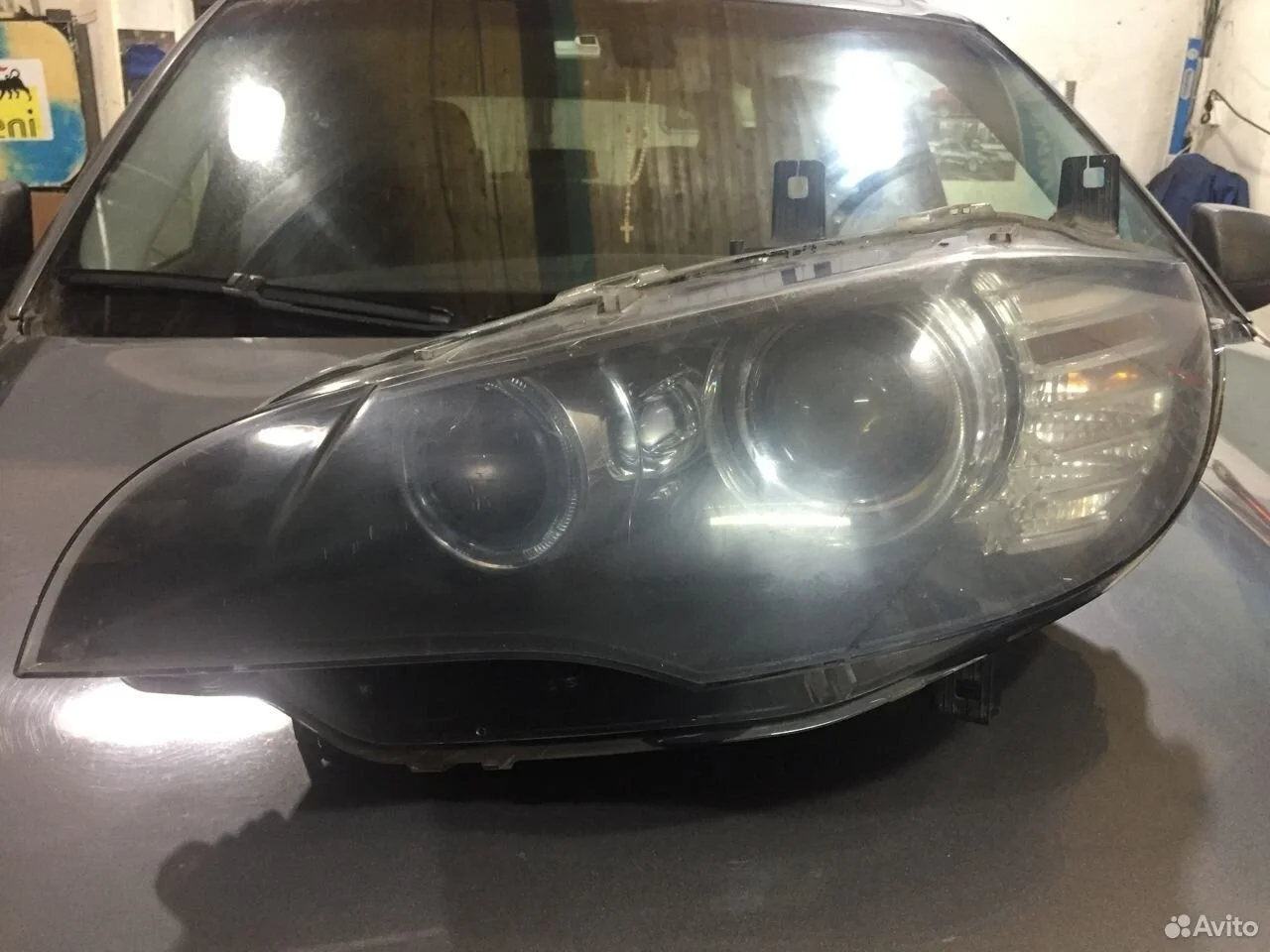 Фара левая бмв х6 е71 63117287013 адаптив